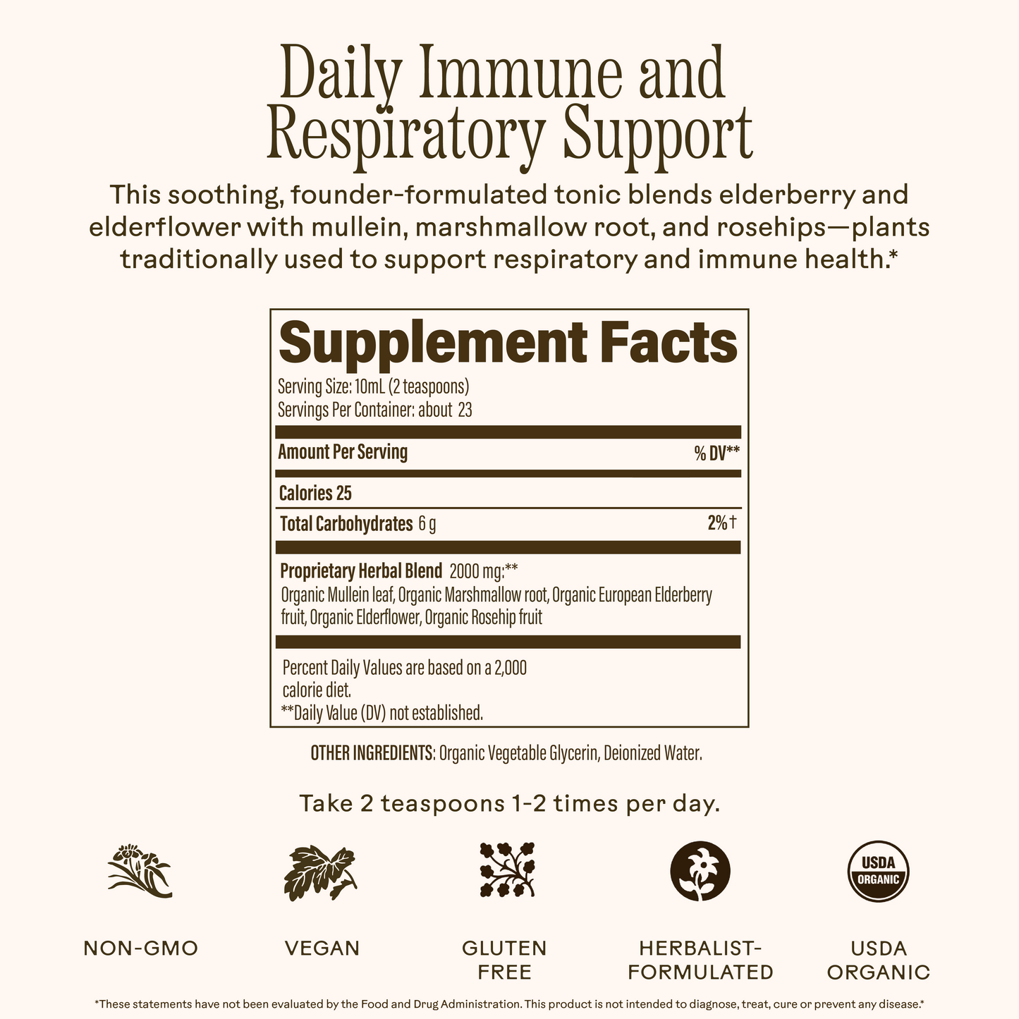 Elderberry Lung Support