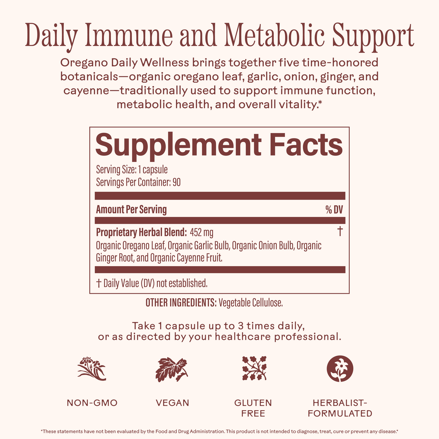 Oregano Daily Wellness