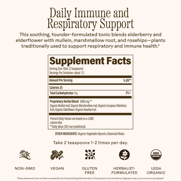 Elderberry Lung Support